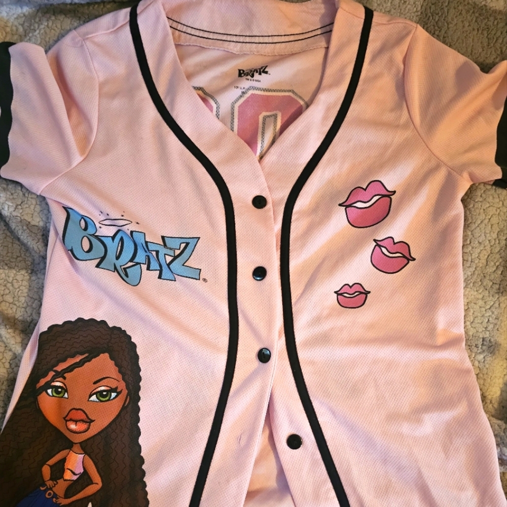 Bratz Sports Jersey Medium Pastel Pink